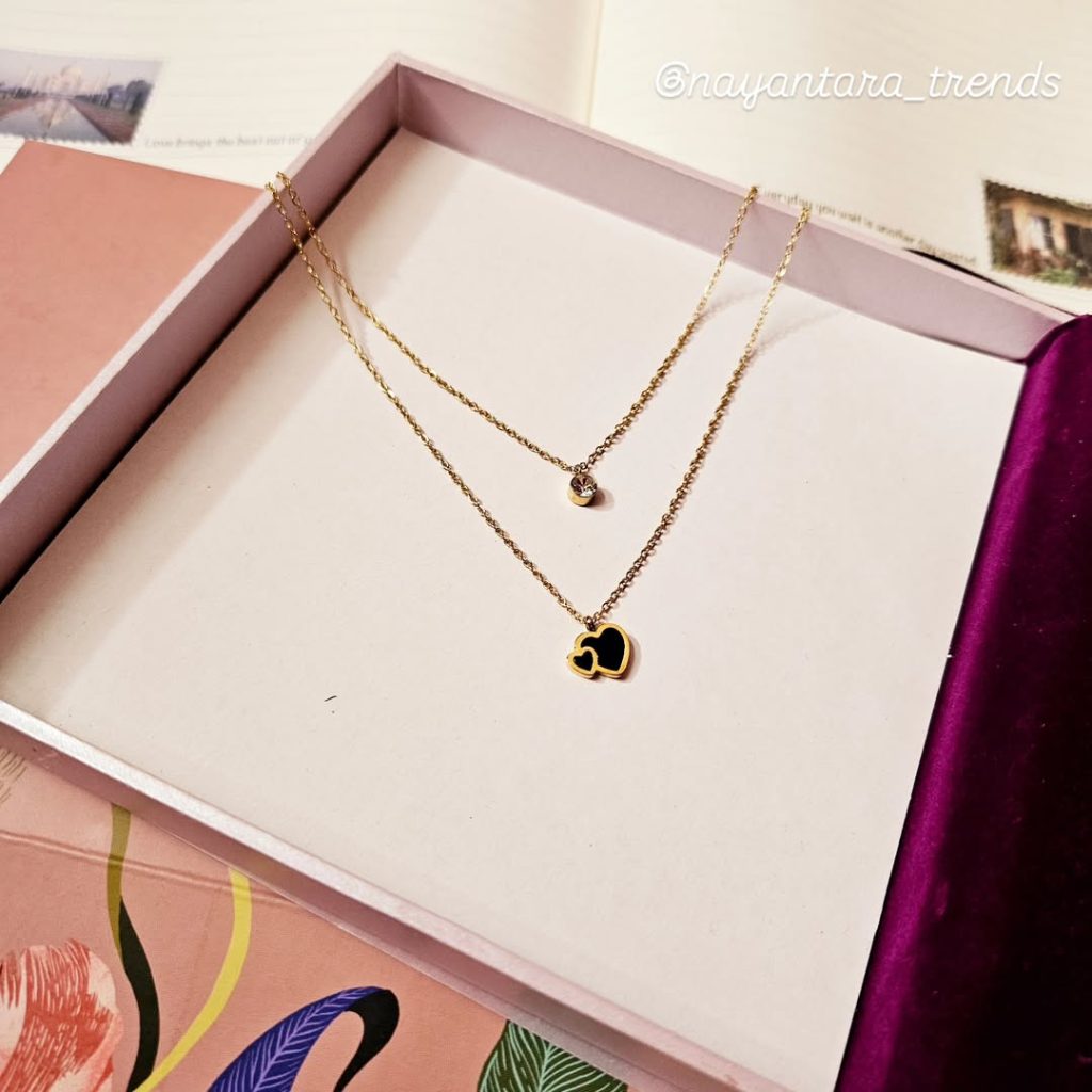 Double Layer Heart Necklace